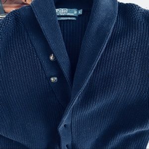Polo Heavy Cardigan Pockets